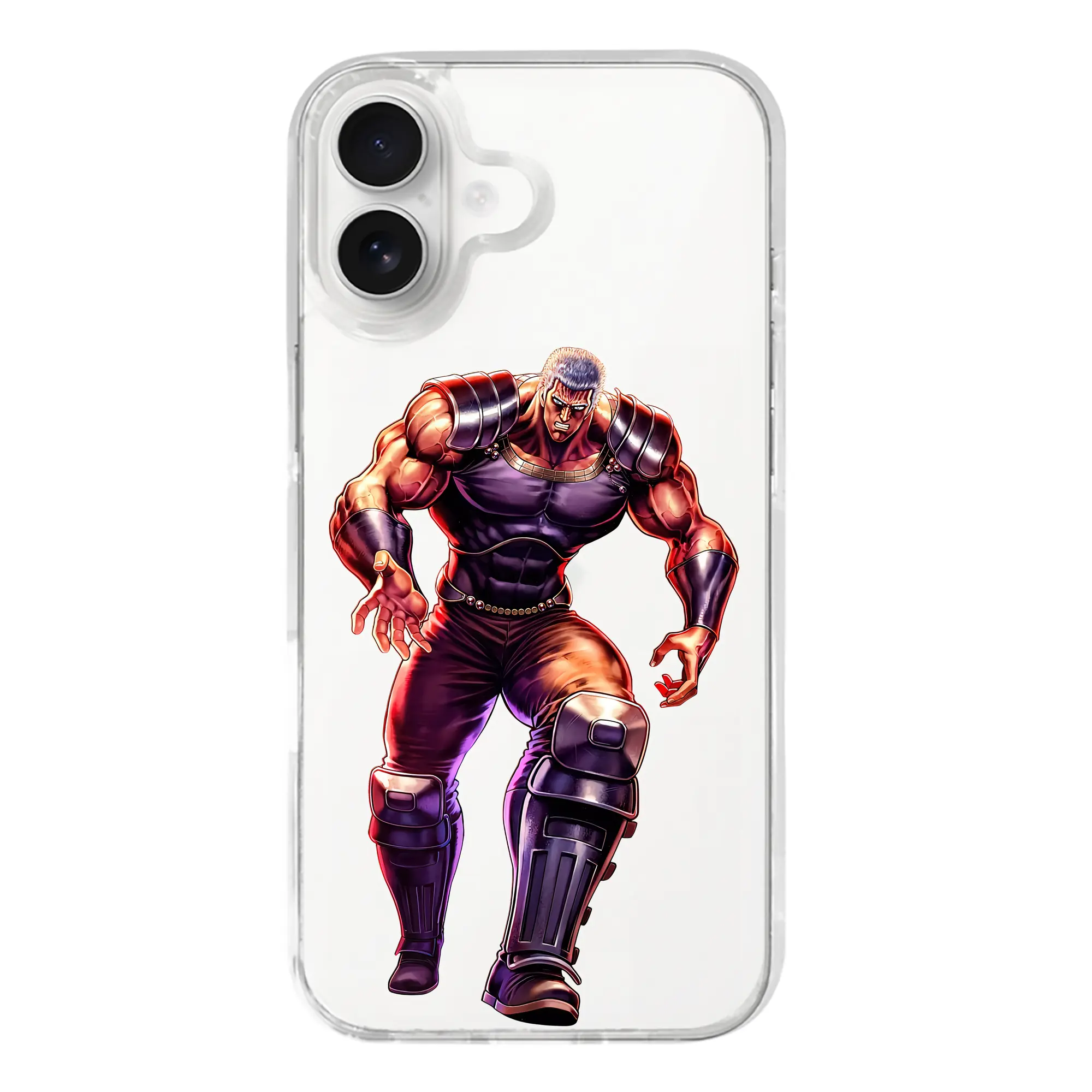 北斗の拳 グッズ,ラオウ - iPhone 17シリーズ 透明スマホケース – 薄型・耐衝撃・精密フィット保護カバー